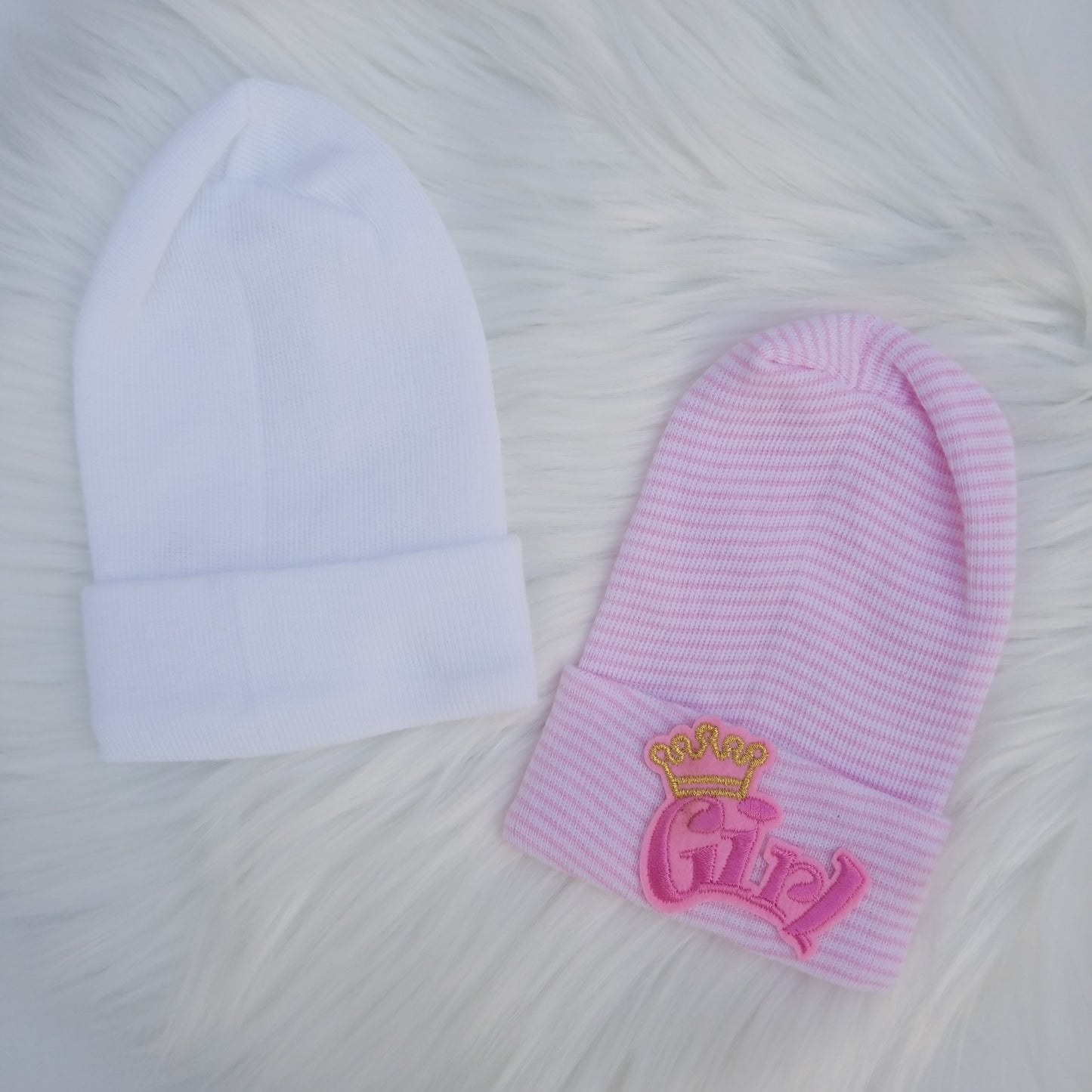 Set de 2 gorritos recién nacida