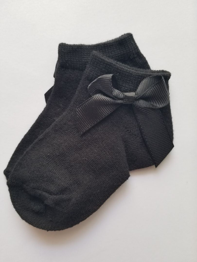 Set de 5 medias cortas con lazo