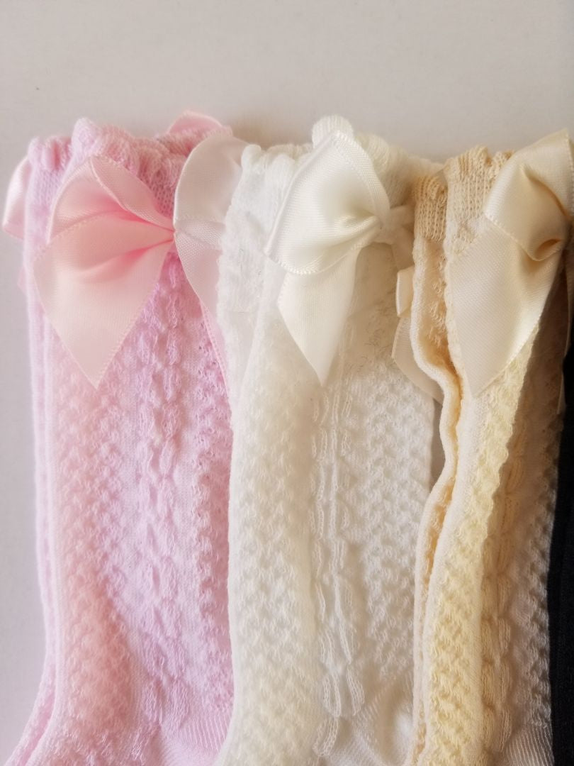 Set de 4 medias largas princesa