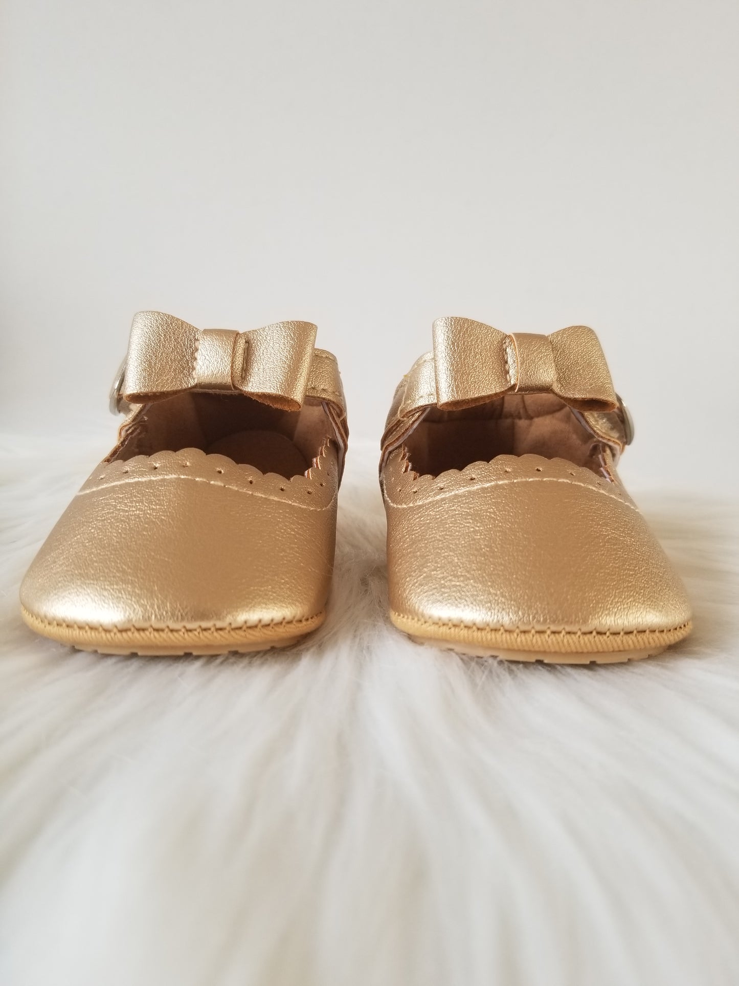 Zapatos ribete con lazo