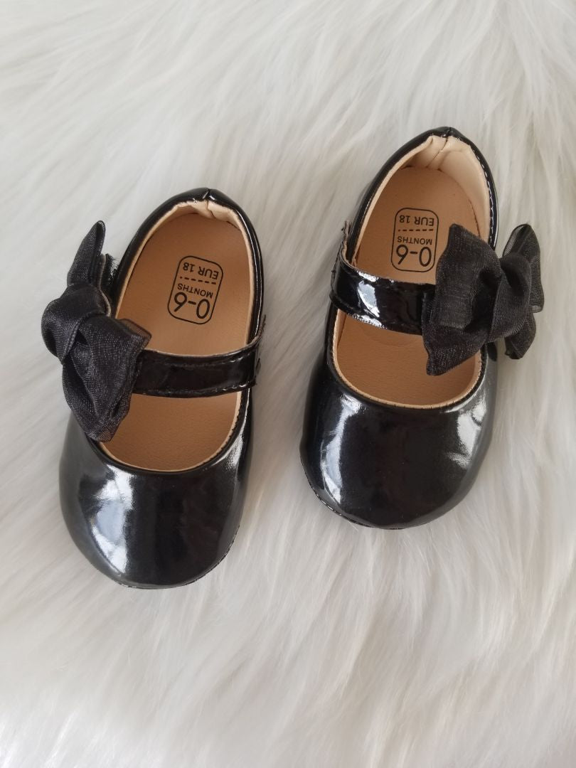 Zapatos charol negro