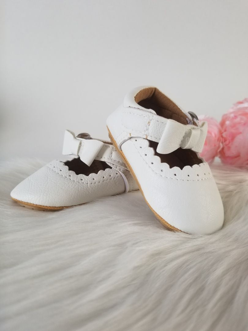 Zapatos ribete con lazo