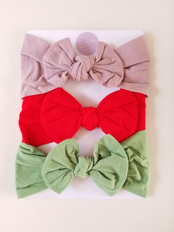 Set de 3 cintas de lazos