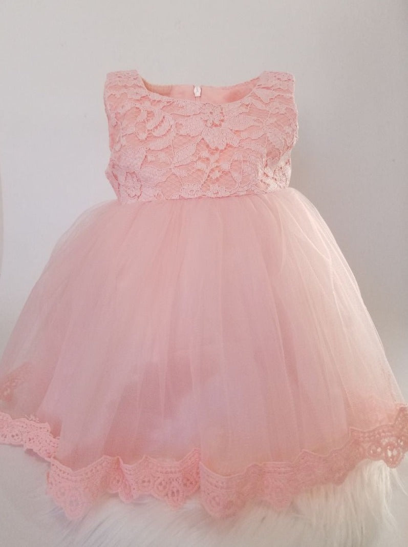 Vestido lazo sin mangas