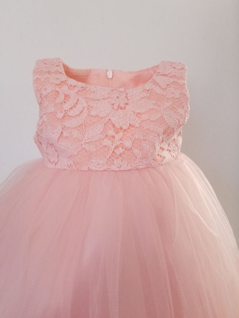 Vestido lazo sin mangas