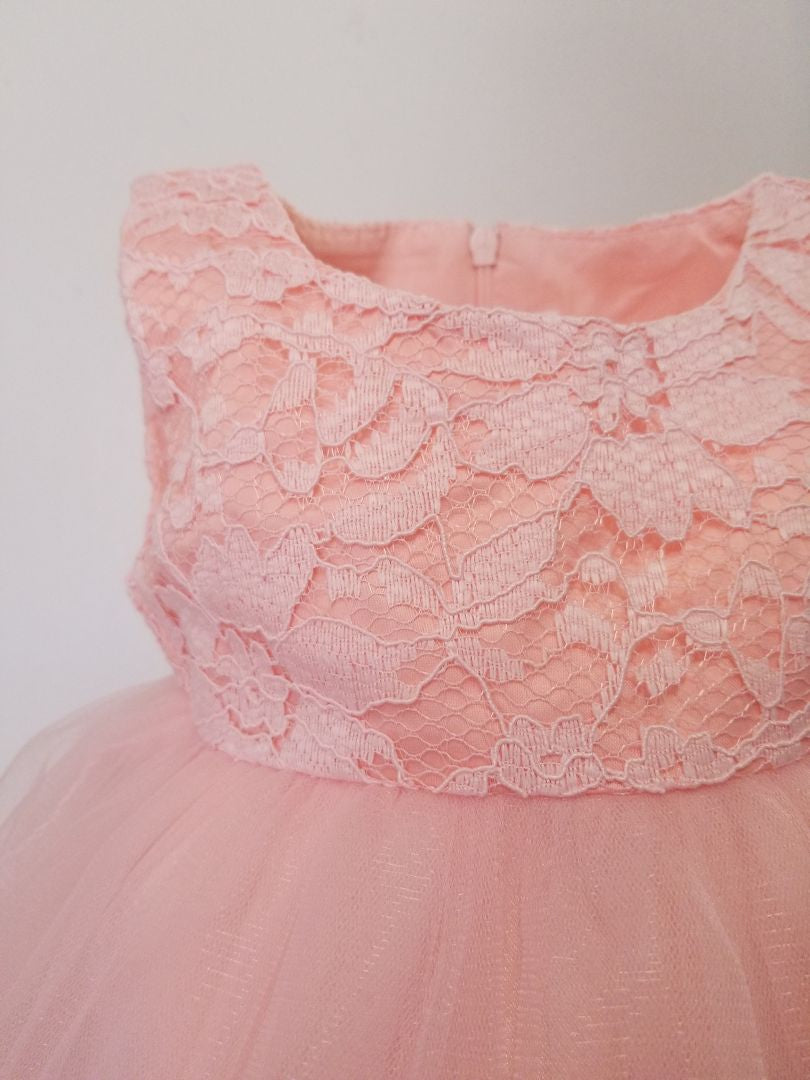 Vestido lazo sin mangas