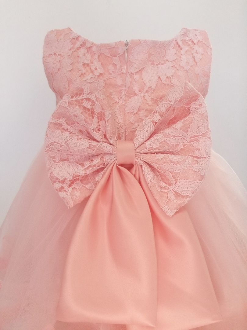 Vestido lazo sin mangas
