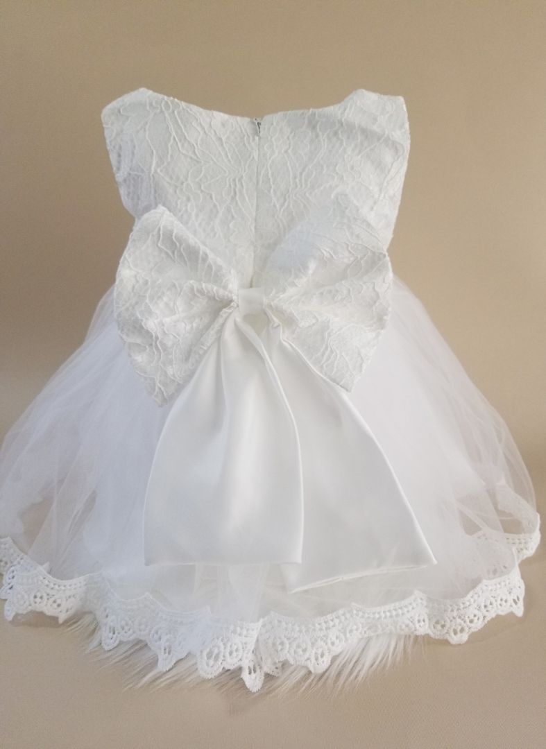 Vestido lazo sin mangas