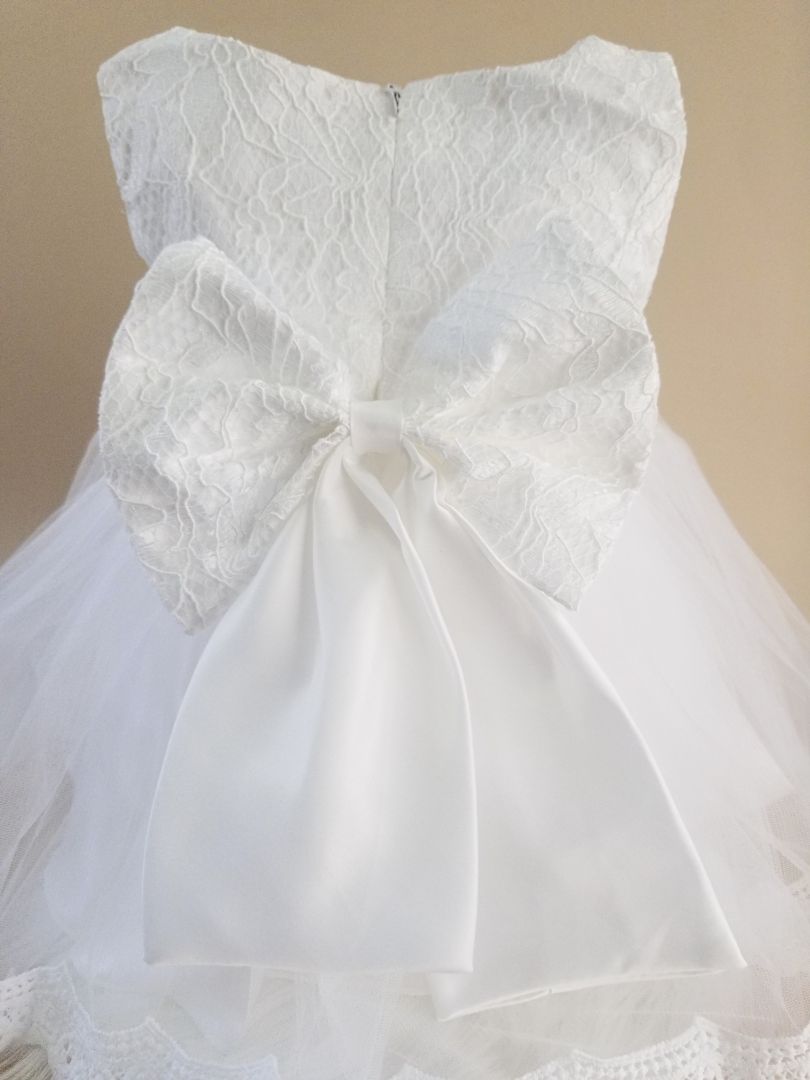 Vestido lazo sin mangas