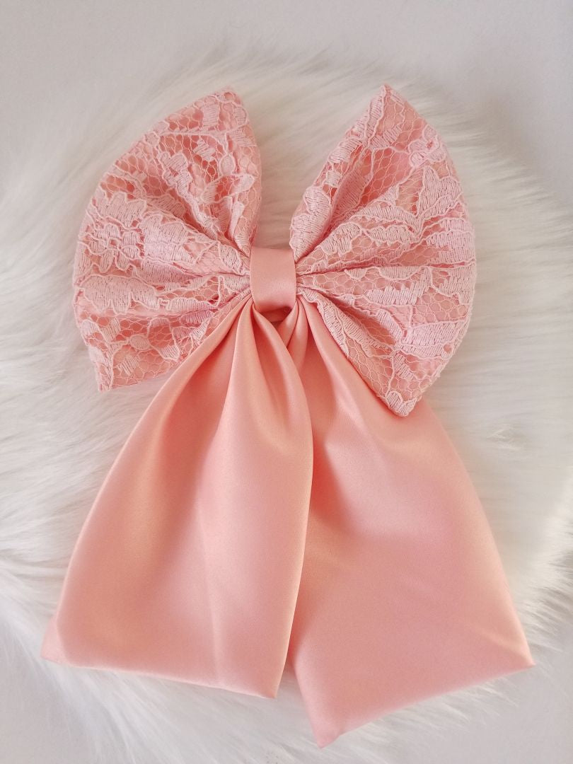 Vestido lazo con mangas largas