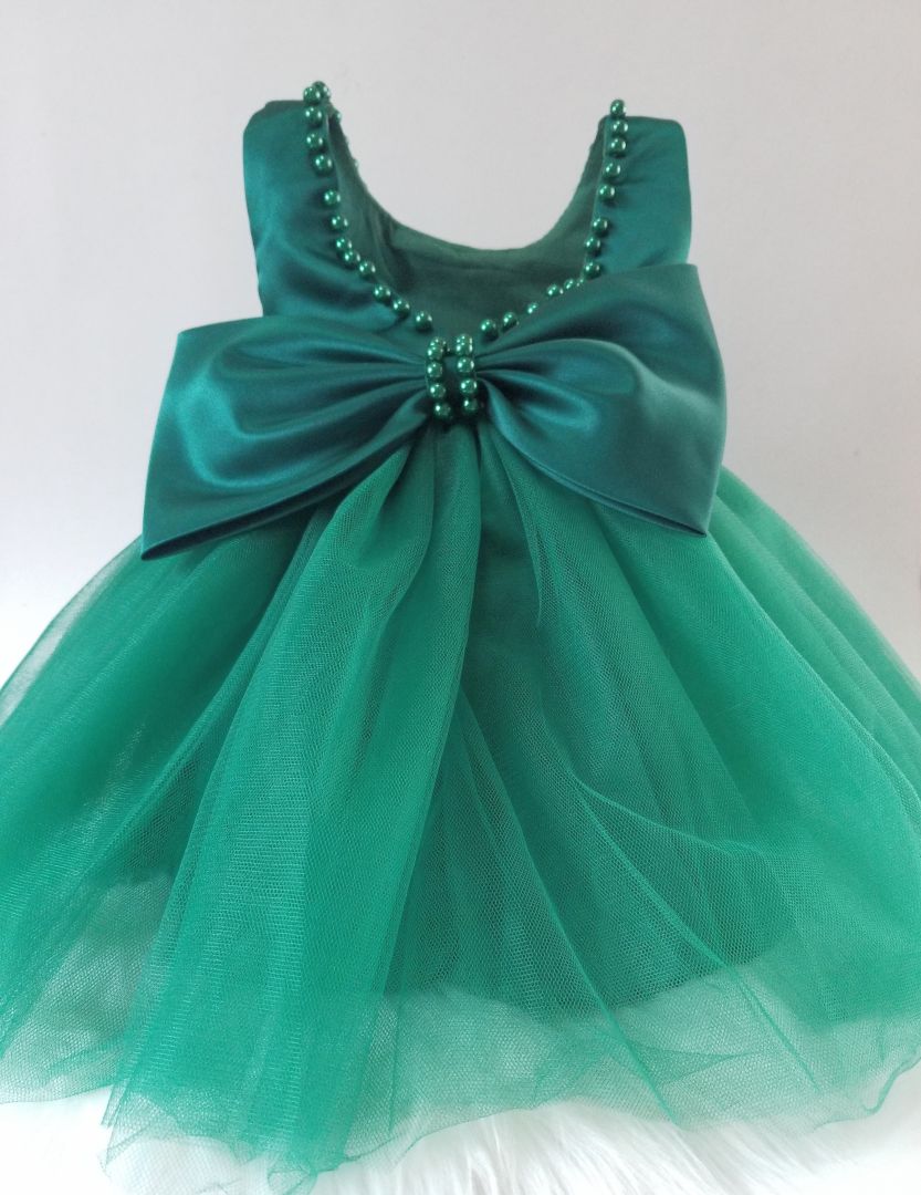 Vestido perlas