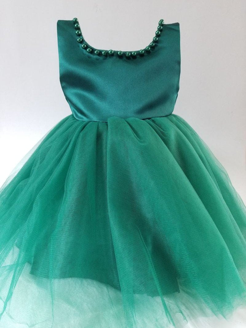 Vestido perlas
