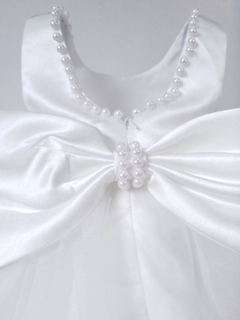 Vestido perlas