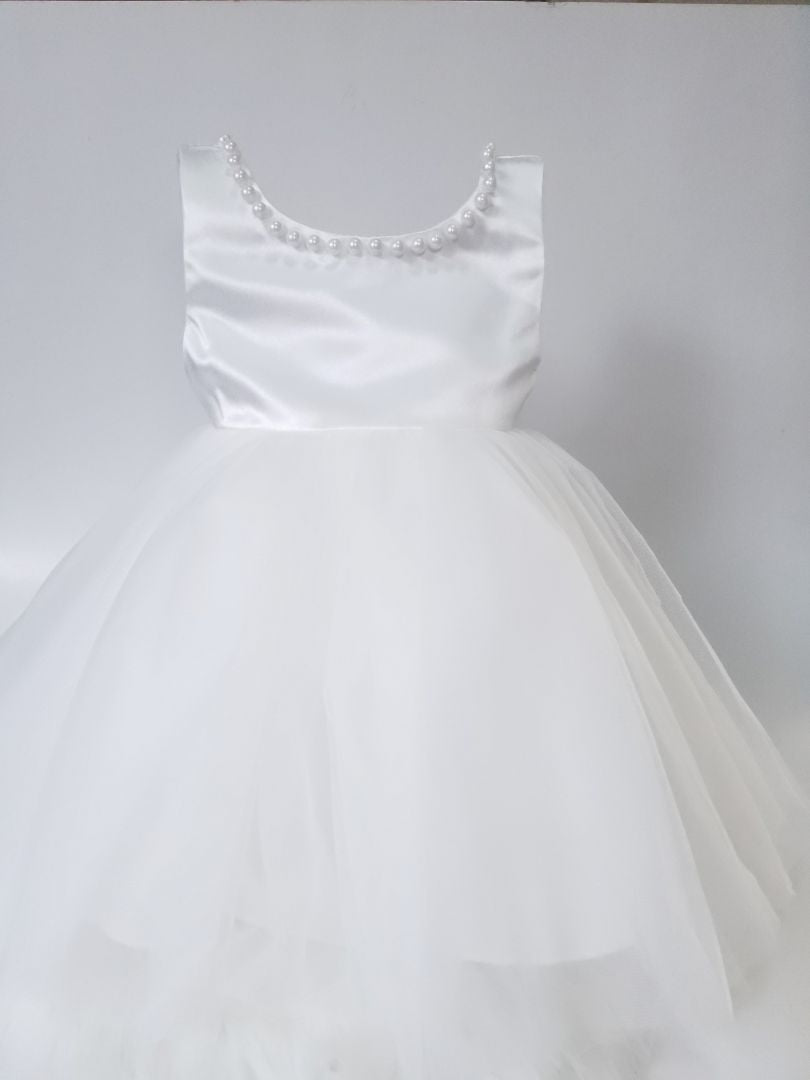 Vestido perlas