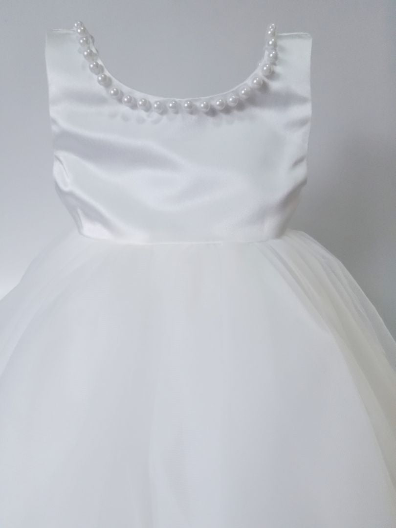 Vestido perlas