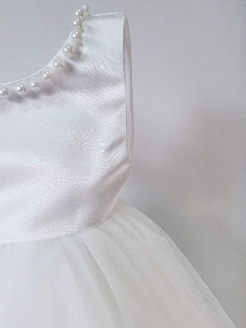 Vestido perlas