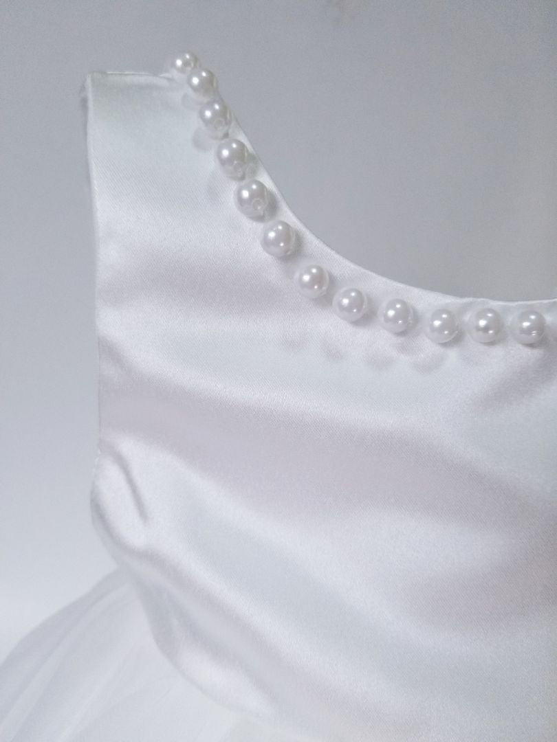 Vestido perlas