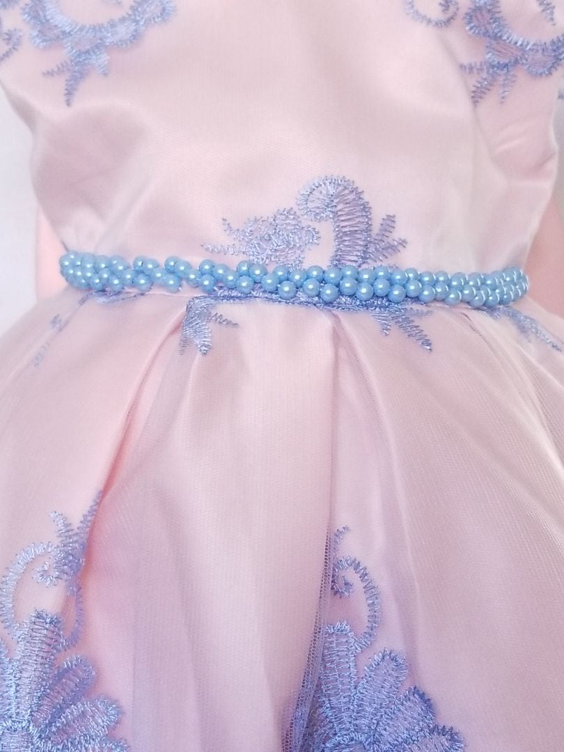 Vestido encaje azul