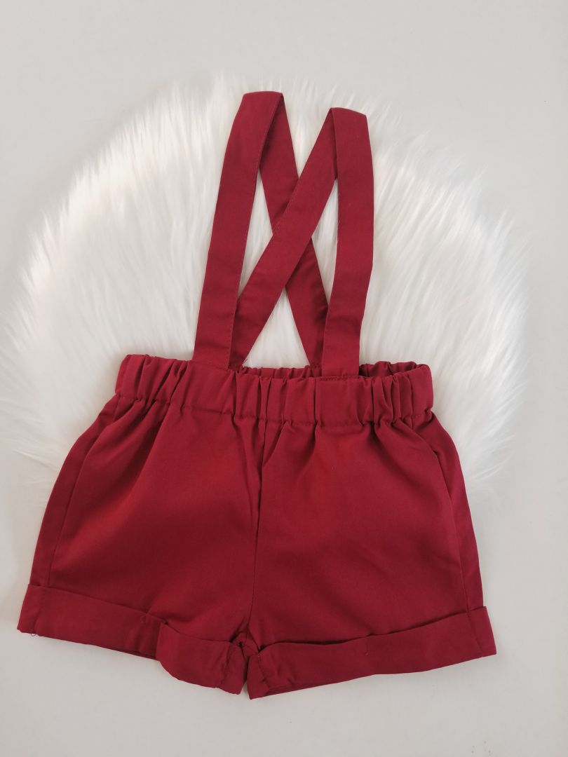 Conjunto short tirantes estampado Dinosaurio