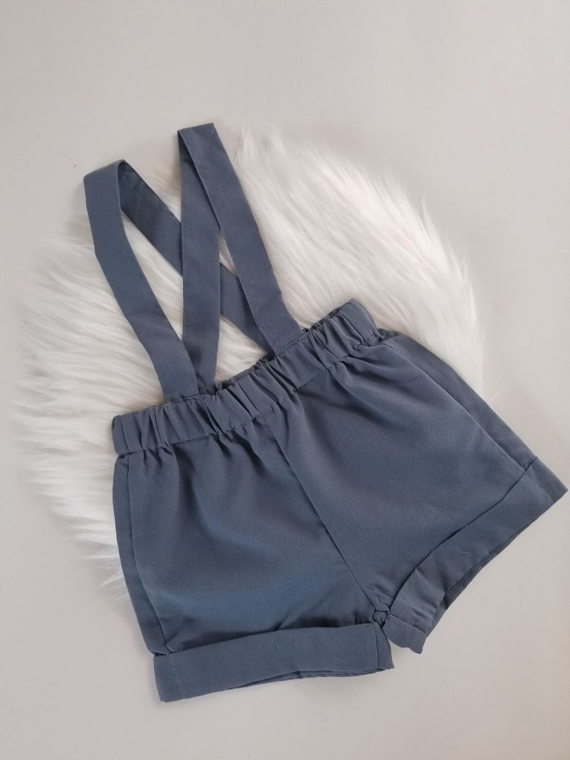 Conjunto short tirantes estampado Dinosaurio