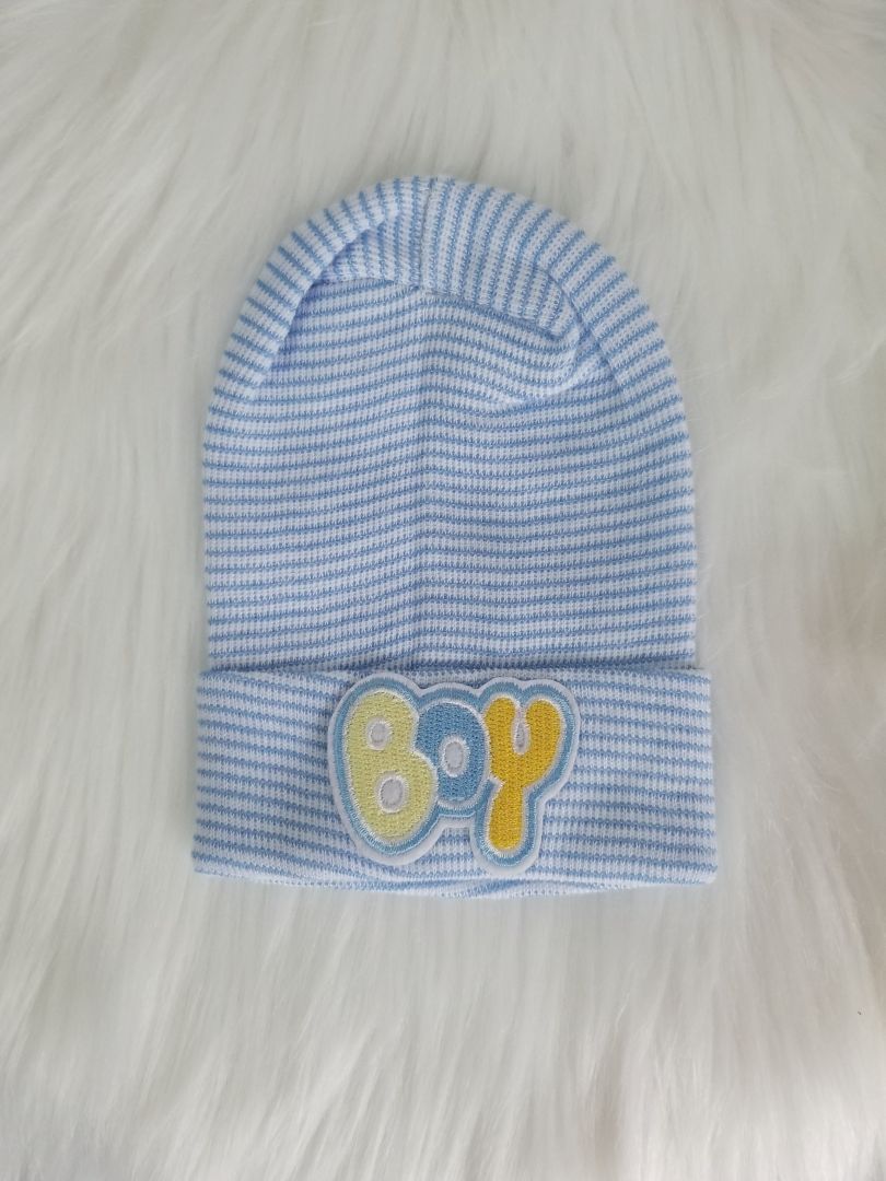 Set de 2 gorritos de bebé niño
