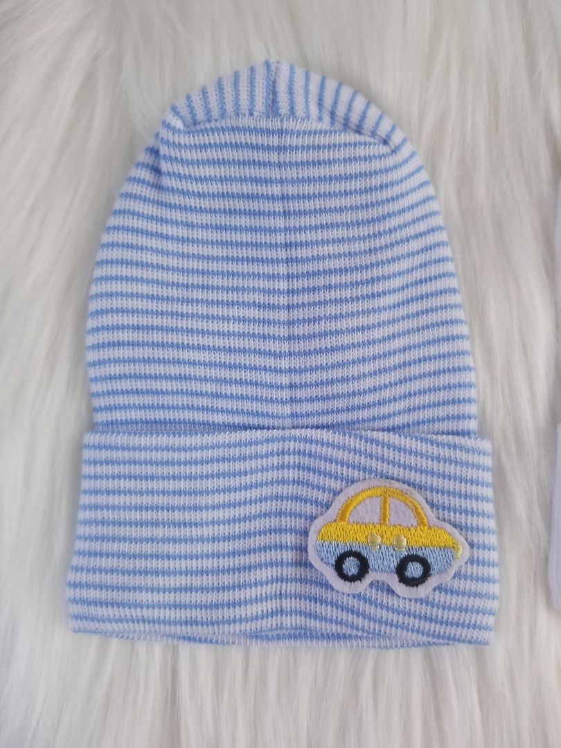 Set de 2 gorritos de bebé niño