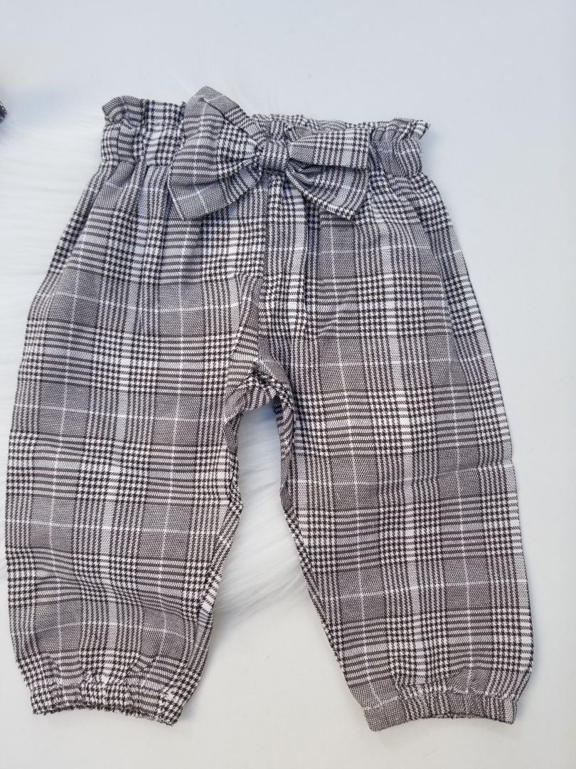 Conjunto de body con pantalón de cuadros