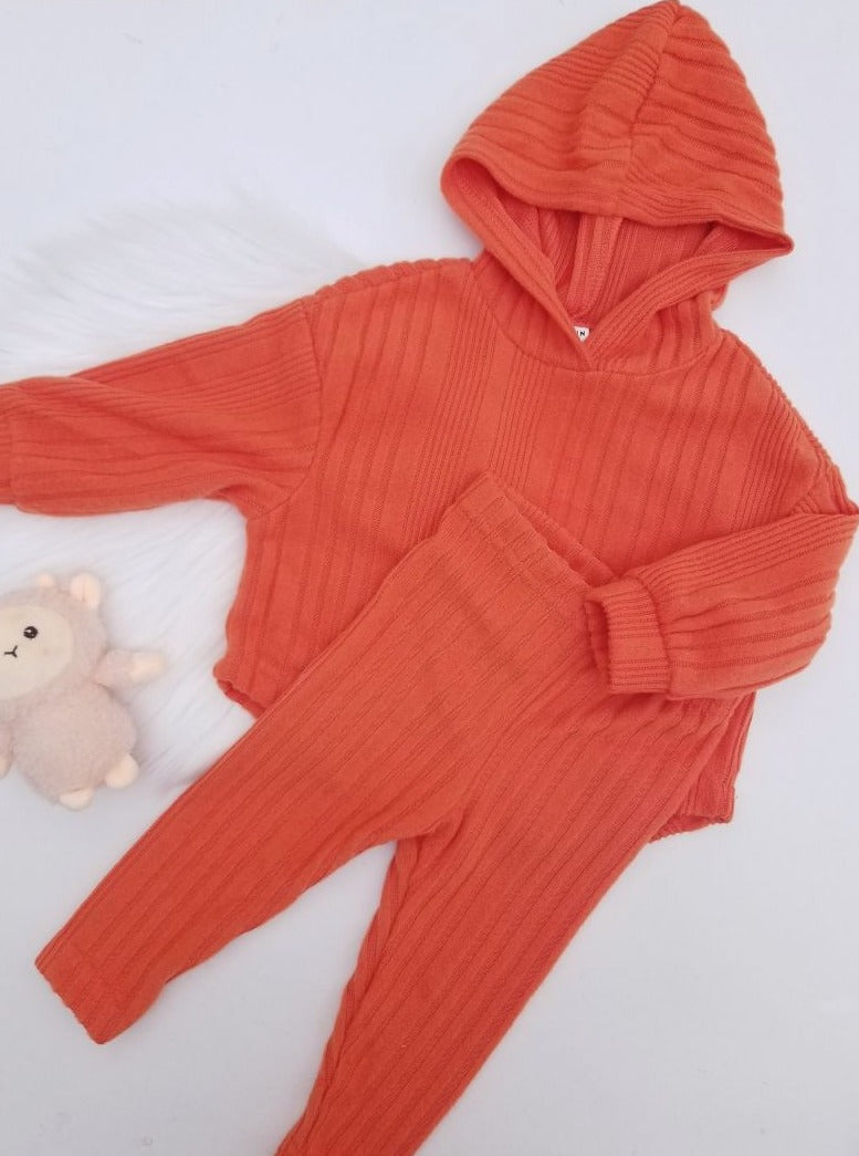 Conjunto de leggins con sudadera de capucha