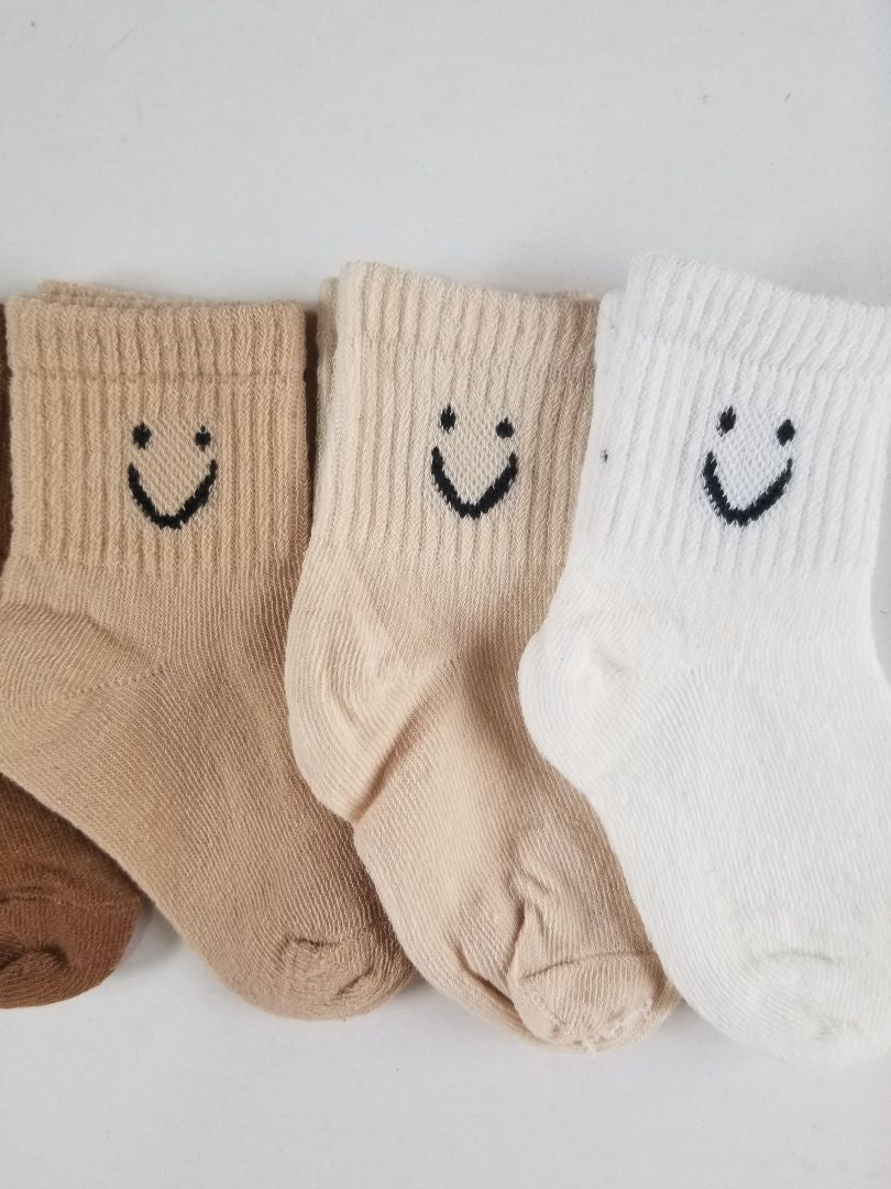 Set de 5 medias carita feliz