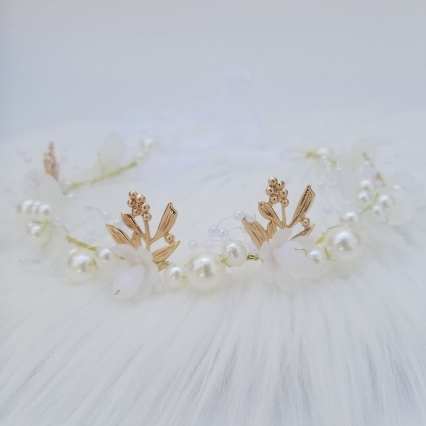 Diadema de perlas