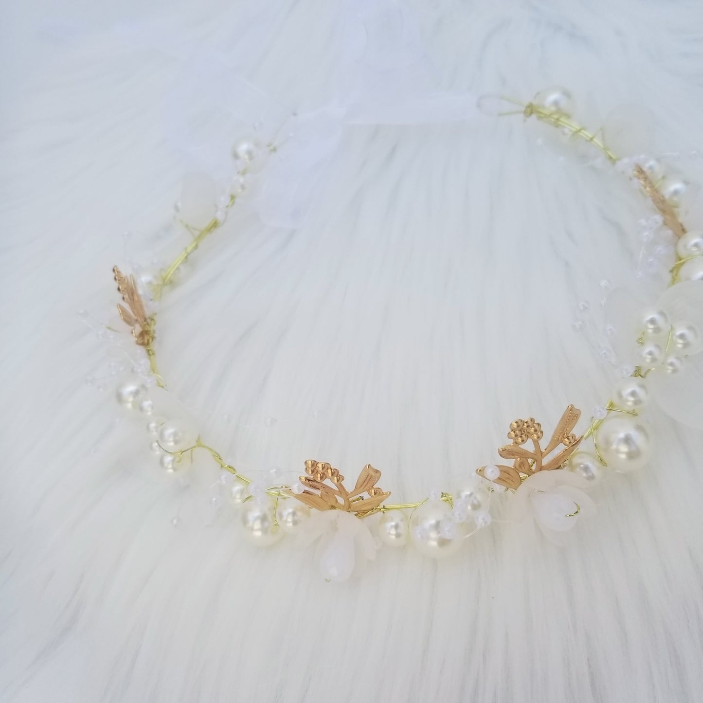Diadema de perlas