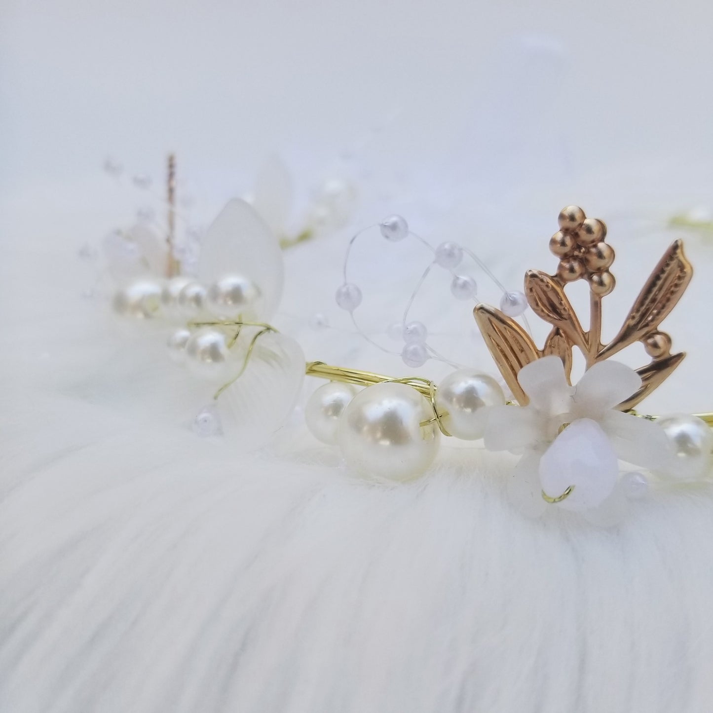 Diadema de perlas