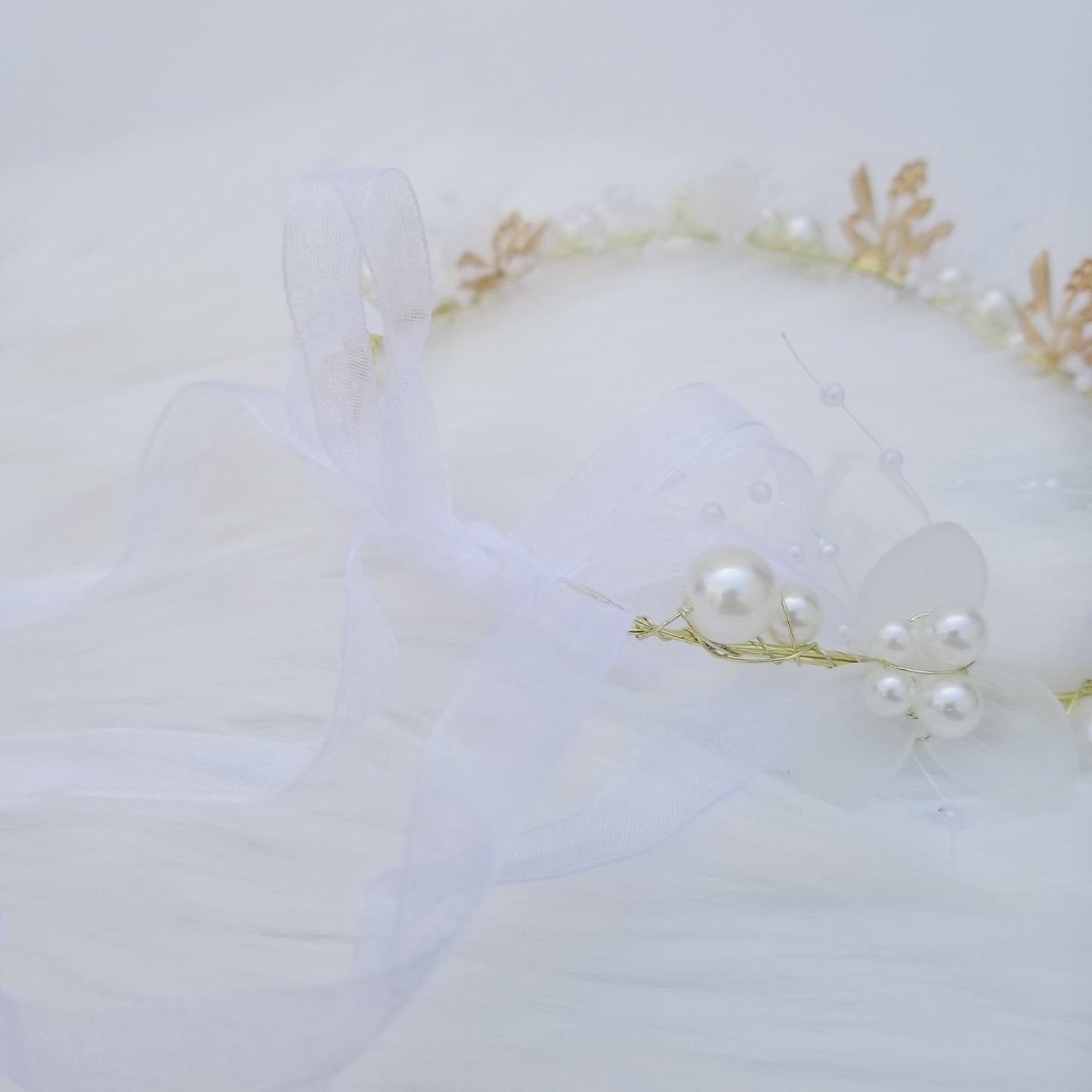 Diadema de perlas