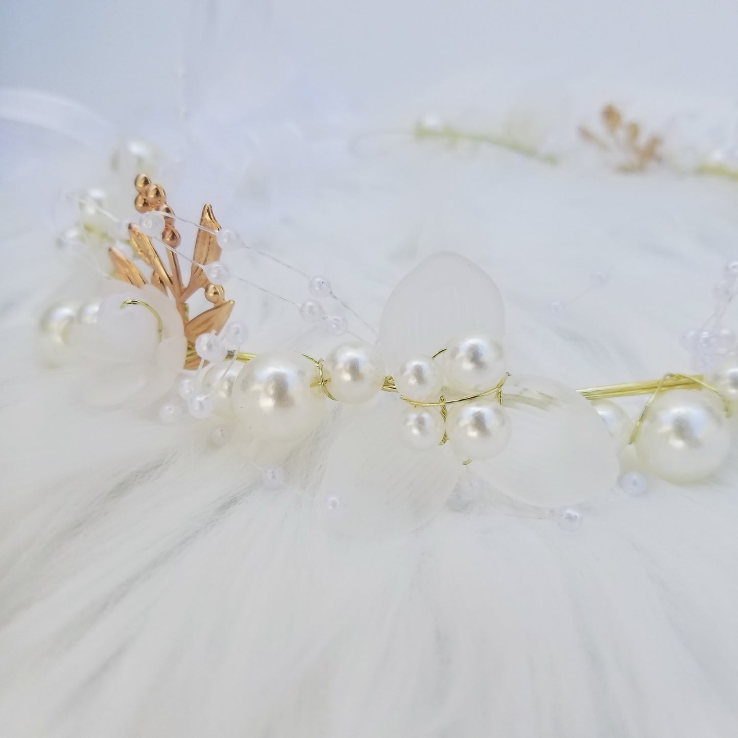 Diadema de perlas