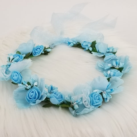 Corona de flores