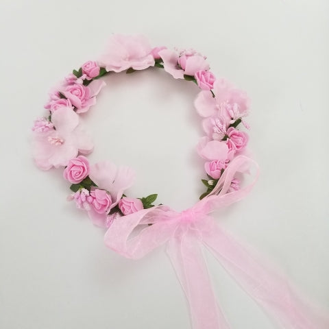 Corona de flores
