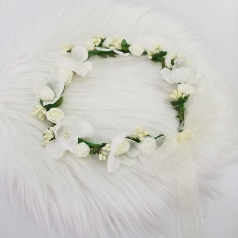 Corona de flores