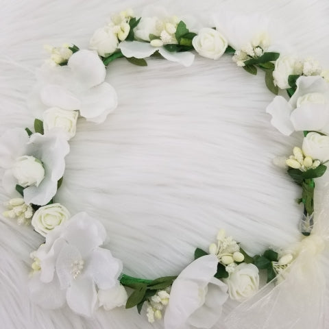 Corona de flores