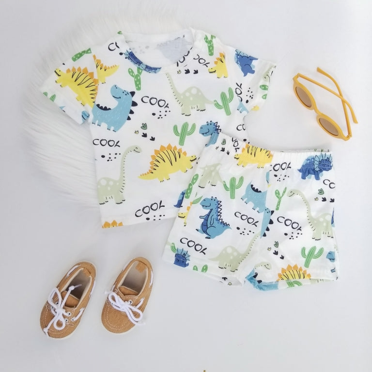 Conjunto Dino de camiseta y short