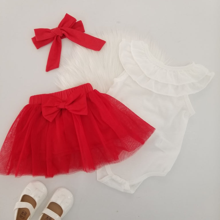 Conjunto de falda tul