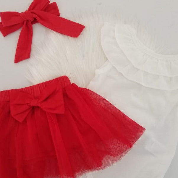Conjunto de falda tul