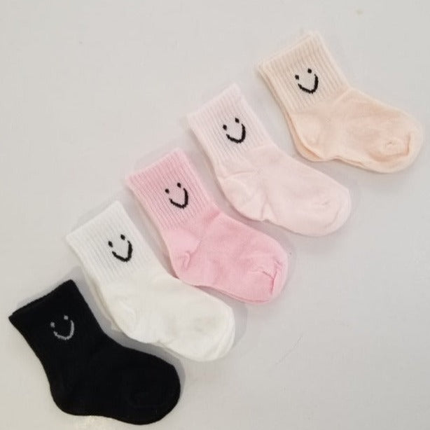 Set de 5 medias carita feliz