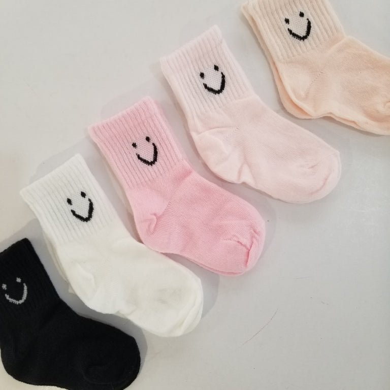 Set de 5 medias carita feliz