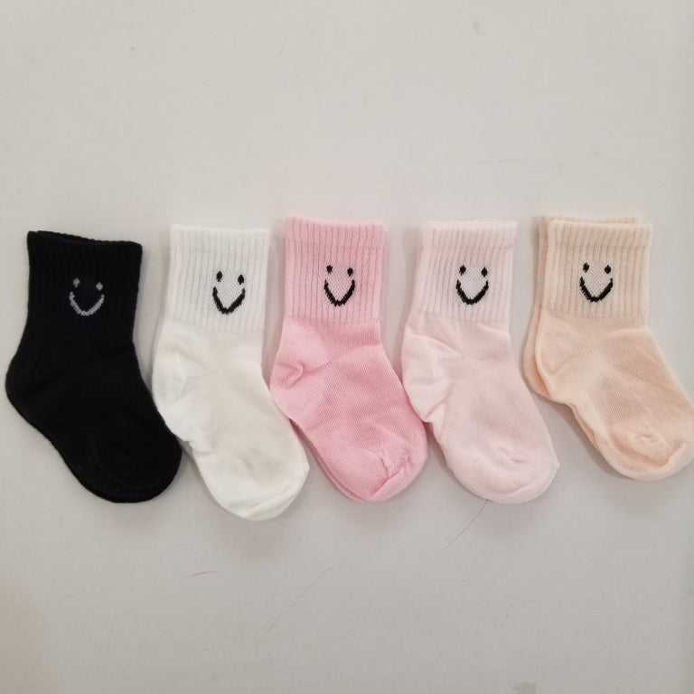 Set de 5 medias carita feliz