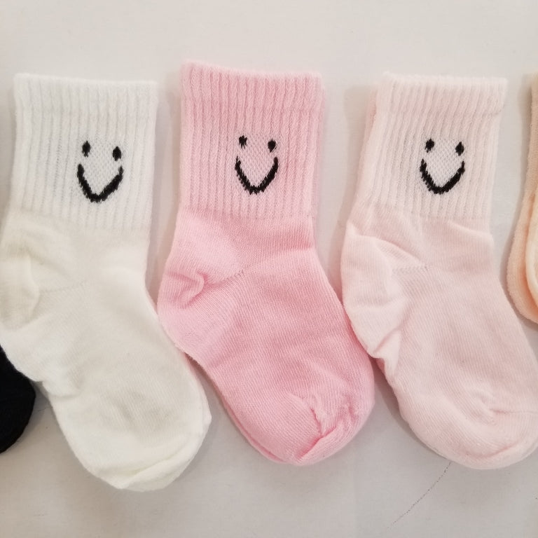 Set de 5 medias carita feliz