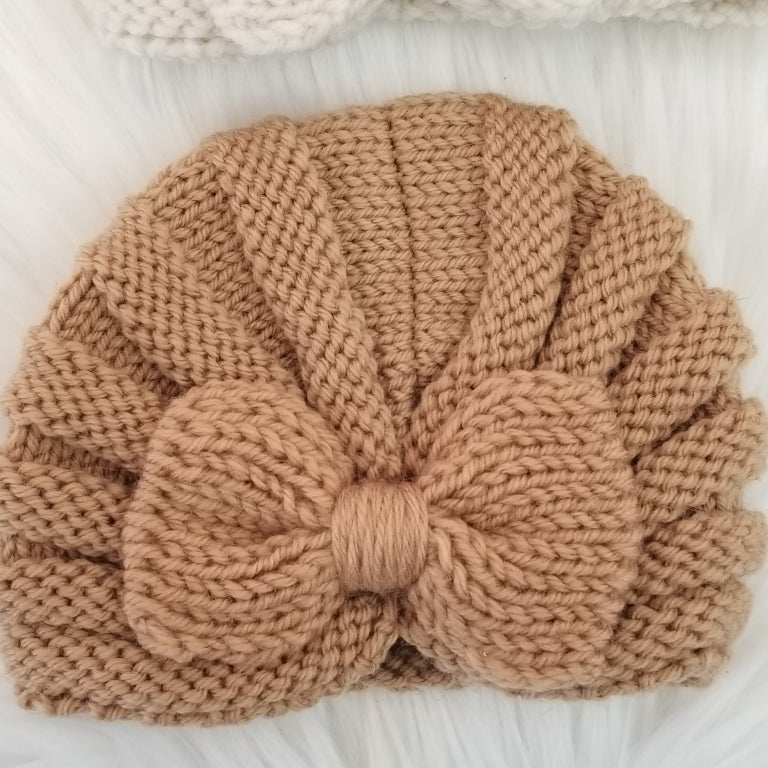 Set de 2 gorros tejidos