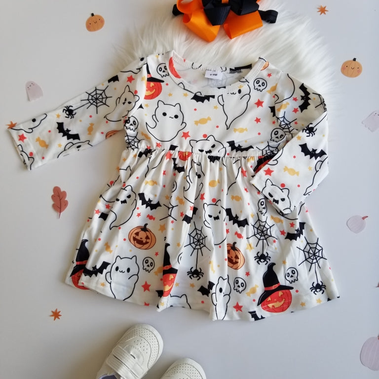 Vestido con diseño Calabaza