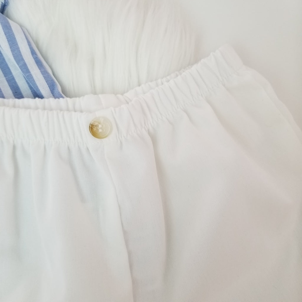 Conjunto de camisa con rayas