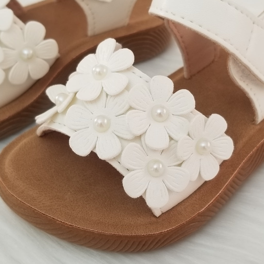 Sandalias de flores