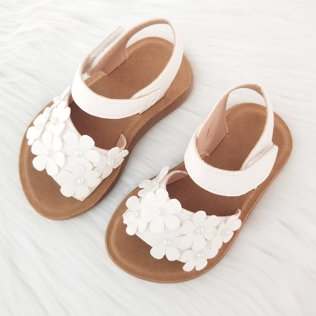 Sandalias de flores
